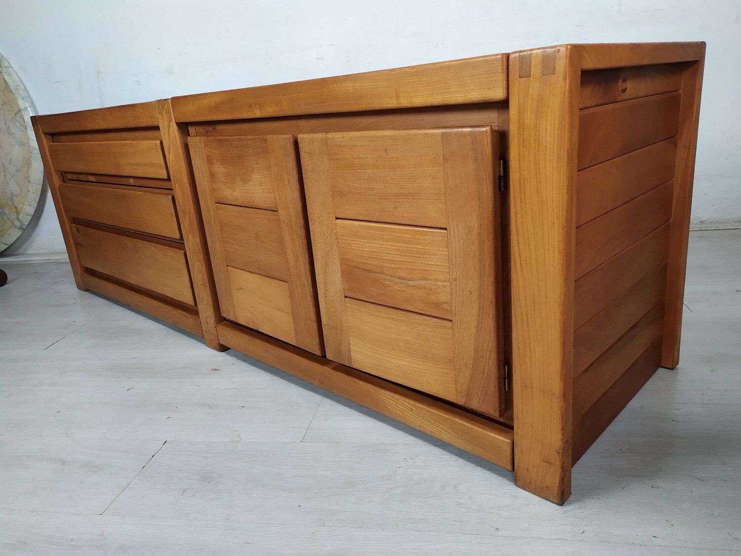 Vintage enfilade in elm by Maison Regain