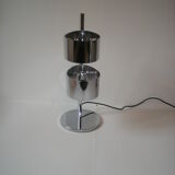 Stainless steel lamp of the 60s - 70s