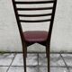 Set of 4 chairs from the 1960s with Scandinavian inspiration.