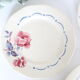 Set of 4 flat plates Sarreguemines Digoin Boulogne motif