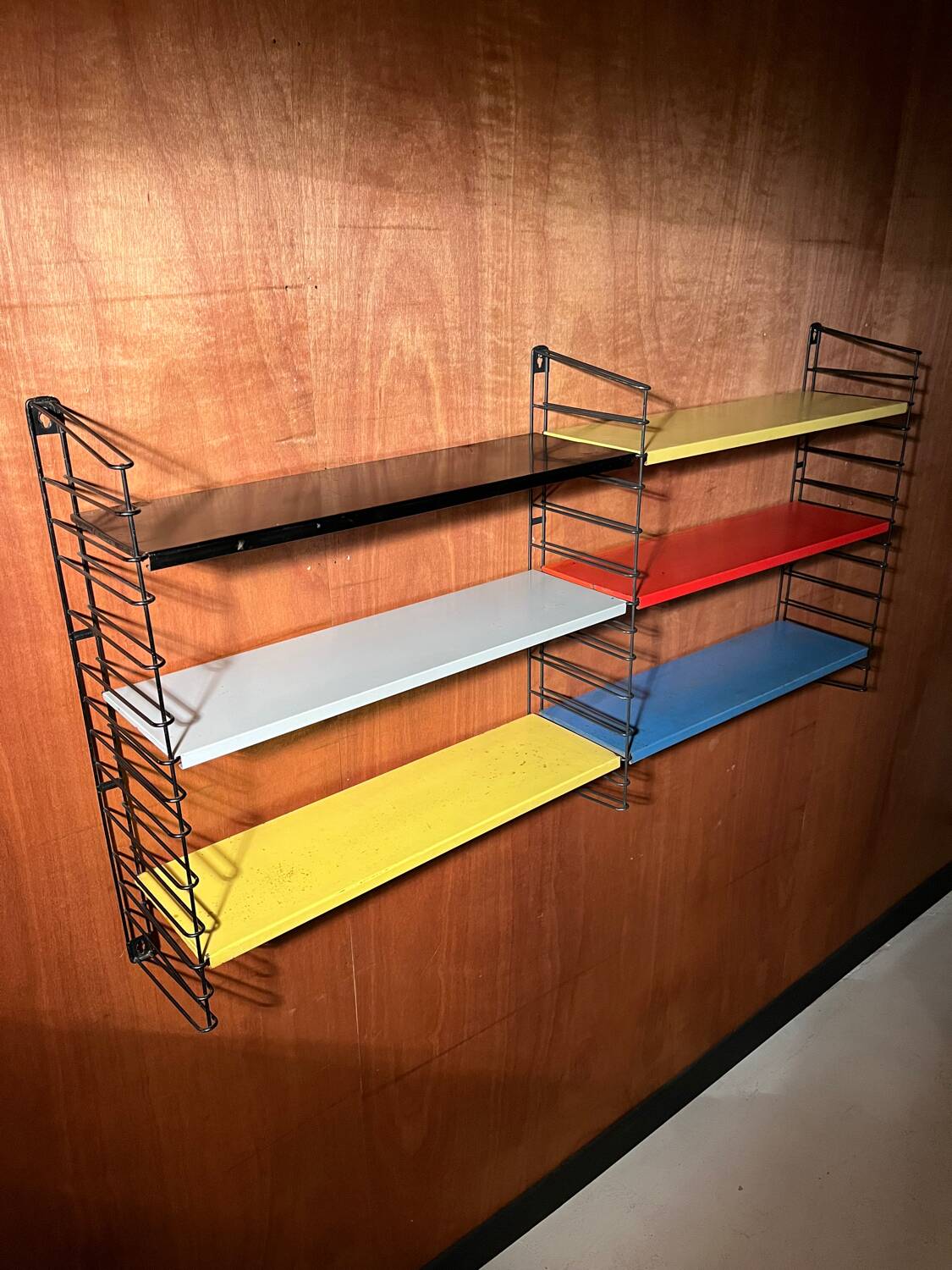 Tomado wall shelves vintage 1960s