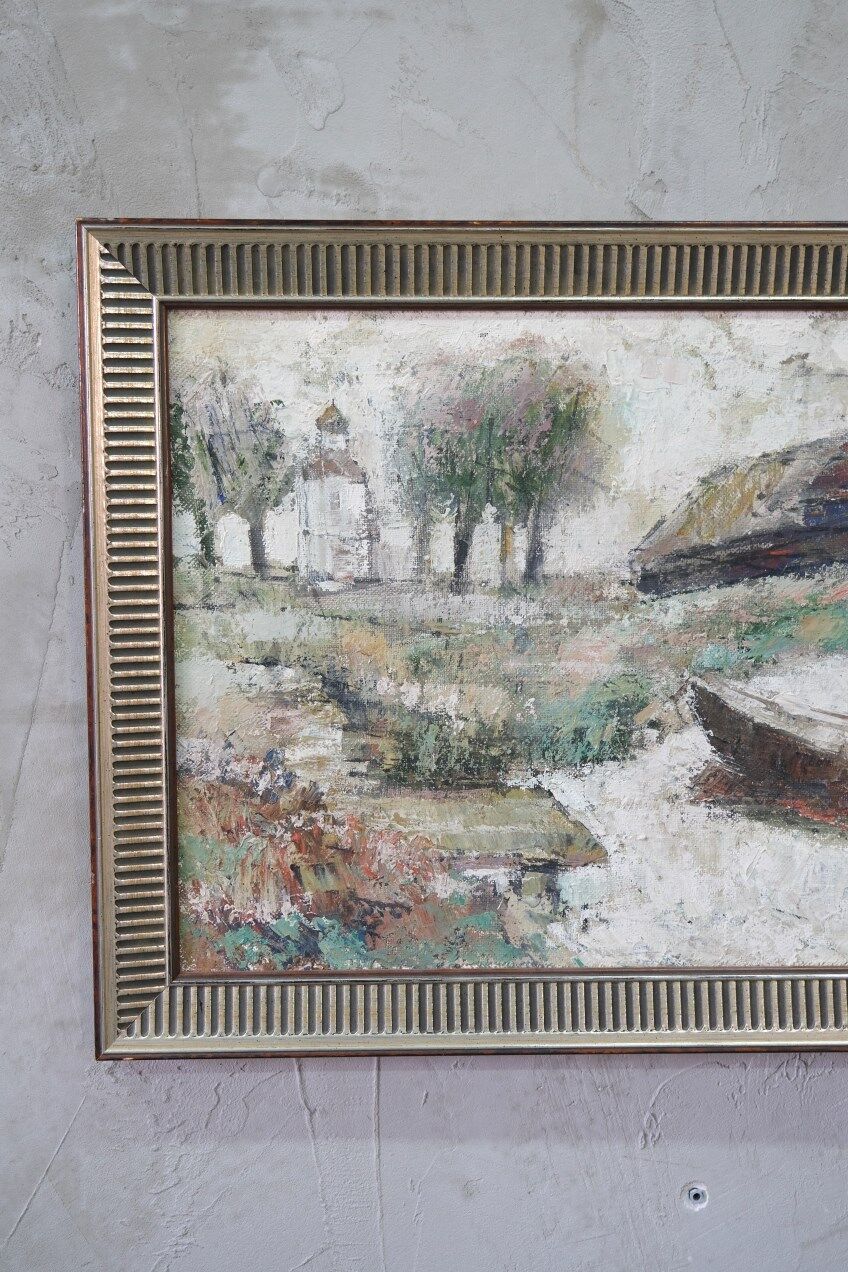 Vladimir Jurpalov, Russian Modern Painting, Oil on Canvas, 1995, Framed.