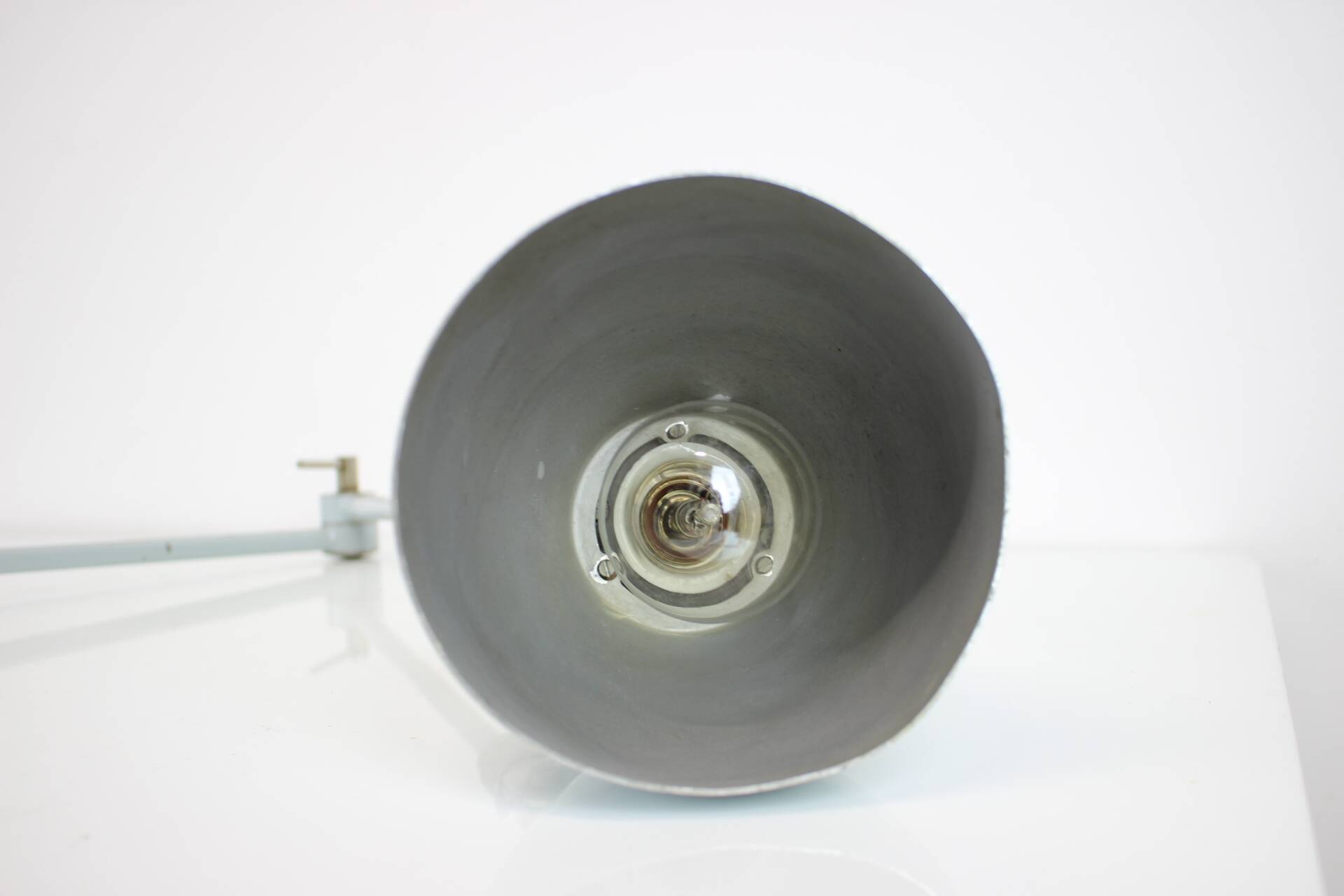 Adjustable Industrial Wall/Table Lamp, 1950's, Czechoslovakia