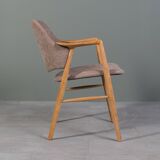 Designer Scandinavian Ash Wood Armchairs