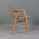 Fauteuils scandinaves design en bois de frêne