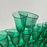 Verres à eau huile lesieur