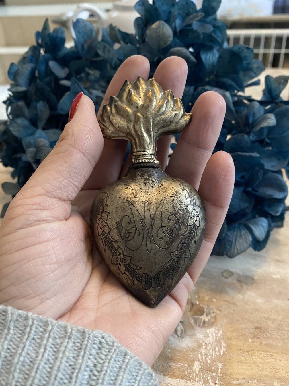 Ex voto heart of Mary