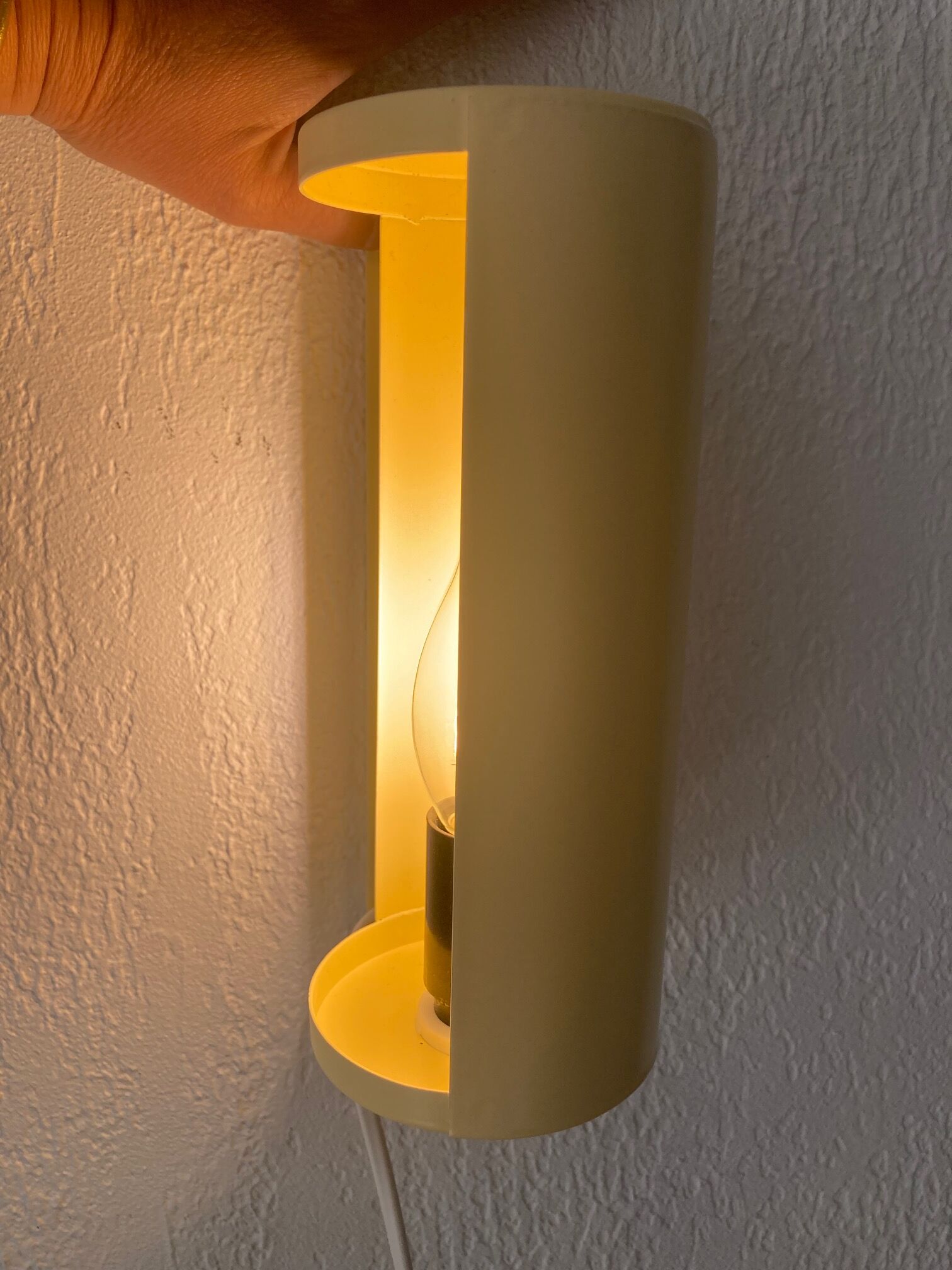 Vintage Ikea adjustable metal wall light