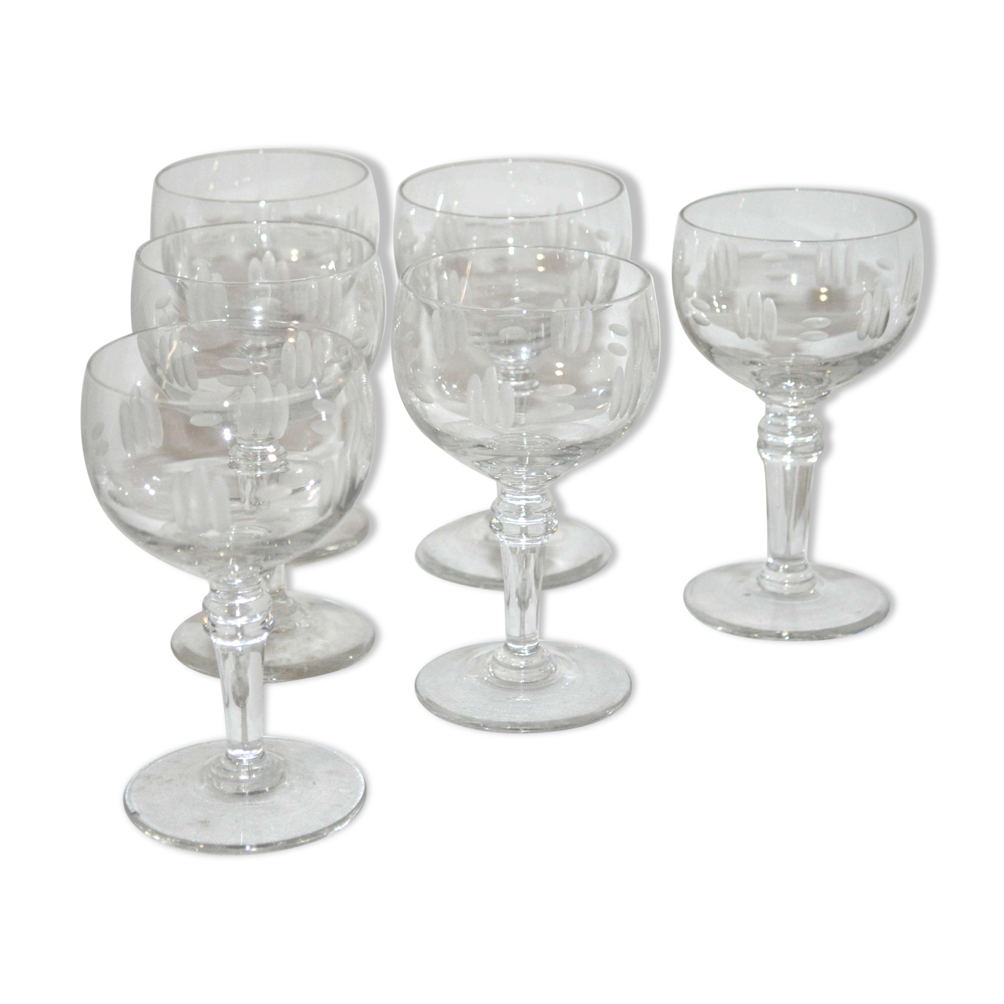 Set of 6 vintage stemware