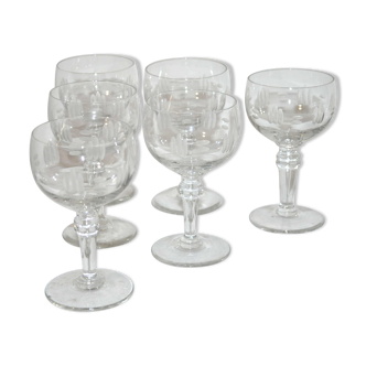 Set of 6 vintage stemware