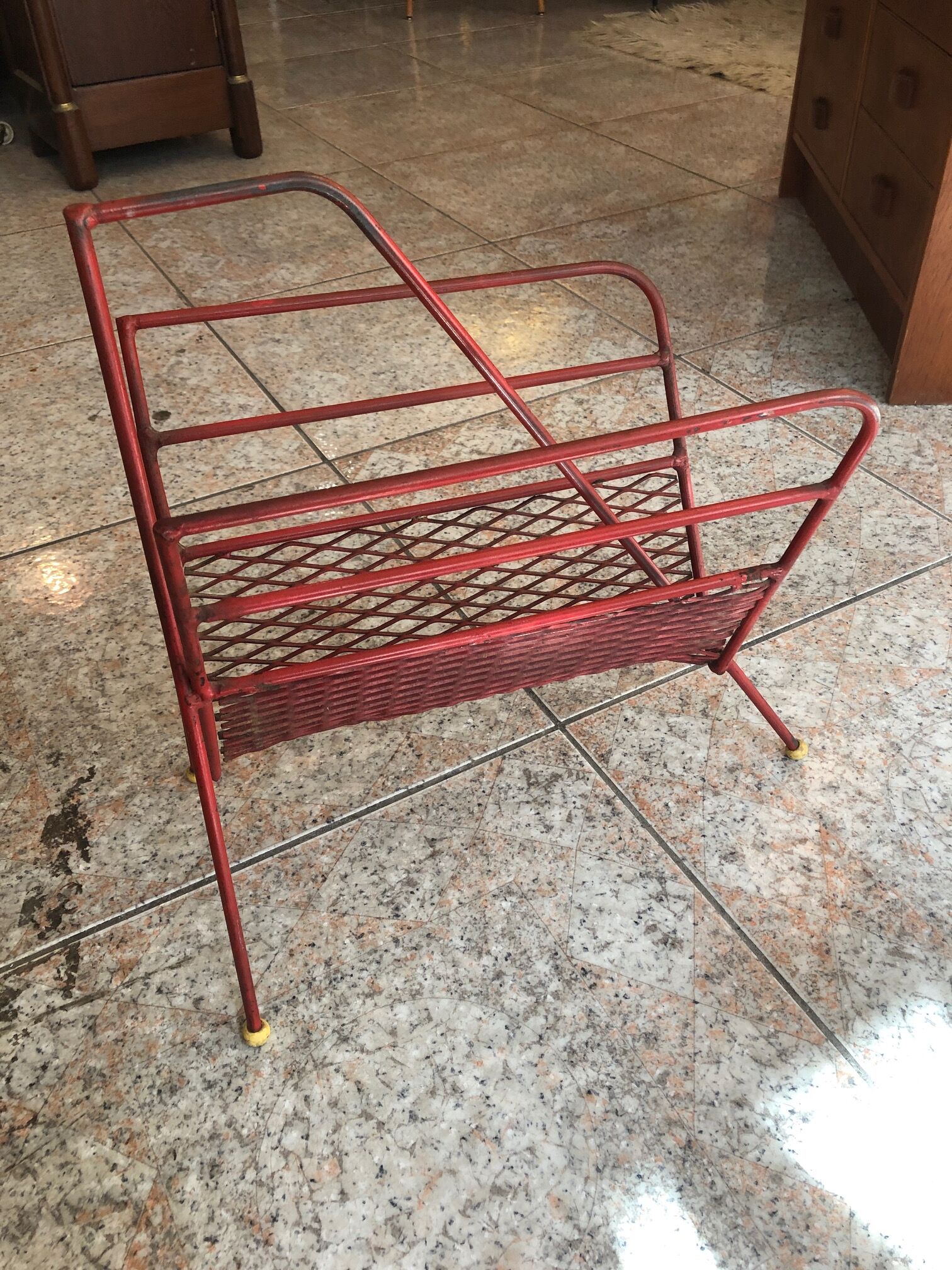 Magazine rack from the 50s
