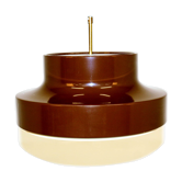 Metal hanging lamp Sweden, 1970