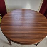 Scandinavian teak table with double butterfly extension 2 m by 1 m 20