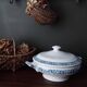 Ironstone soup tureen Longchamp "René"