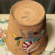 Glazed ceramic cache-pot with Mexican decoration – Art Deco – 20th century