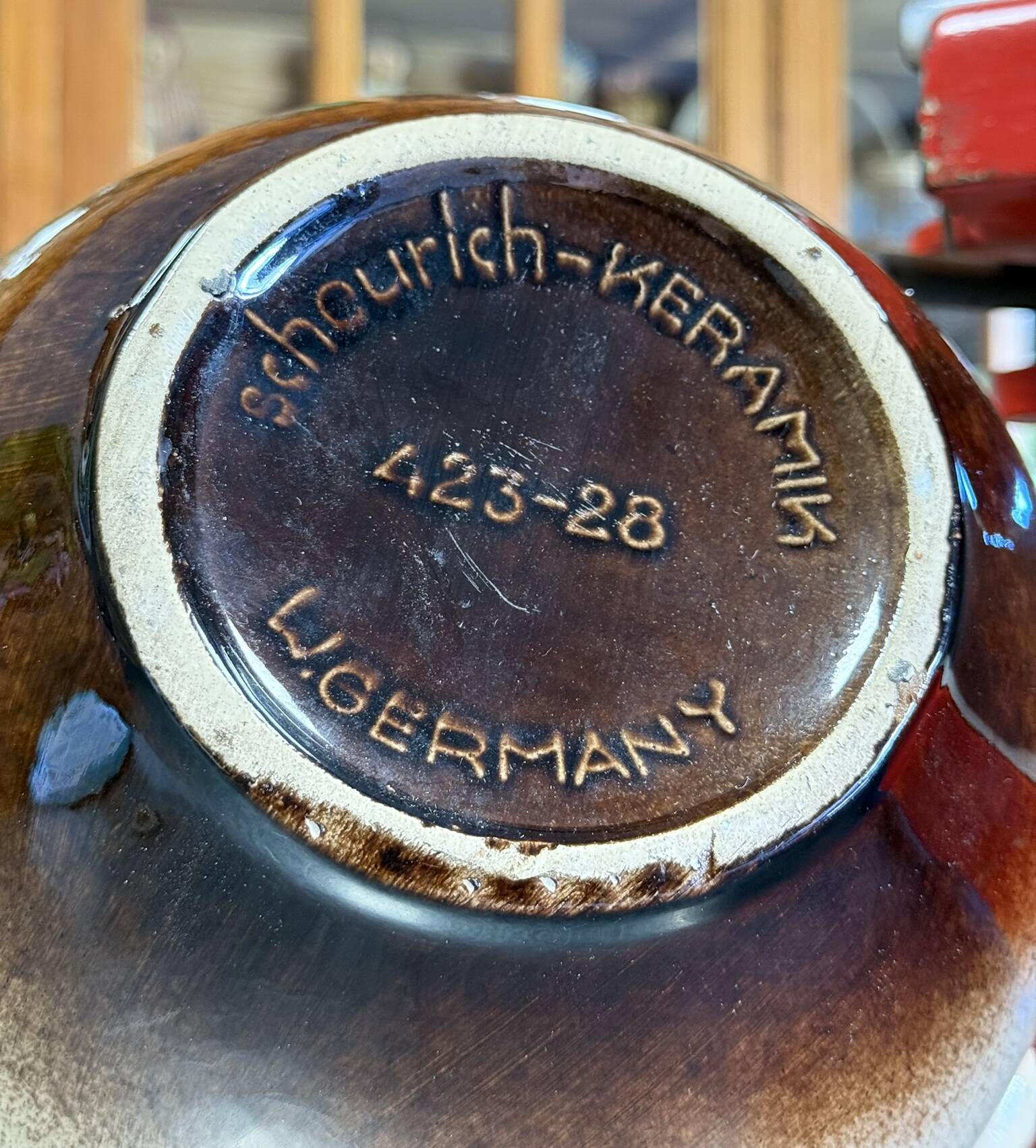 Scheurich keramik: Important ceramic vase