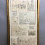 Decorative Collection Of C18th Sketches
