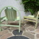 Pair of baumann argos model armchairs