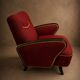 Paire Fauteuil Club Art Deco circa 1940