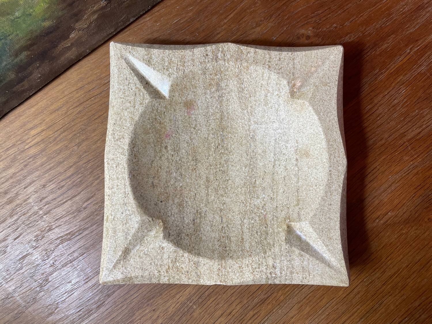 Polished bolster ashtray