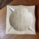 Polished bolster ashtray