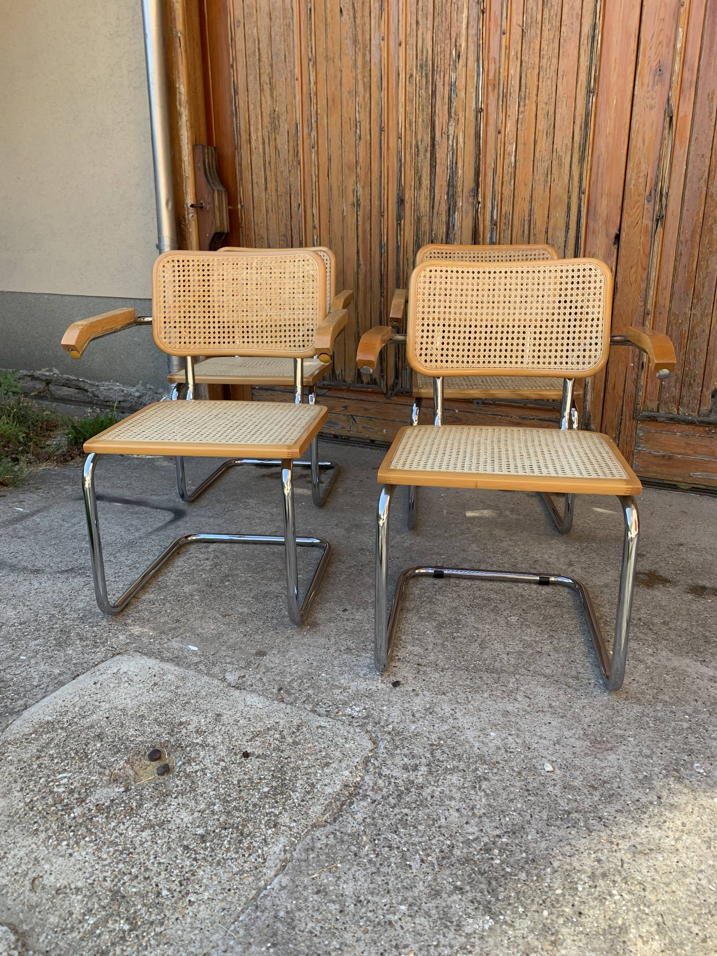 Armchairs B64 by Marcel Breuer