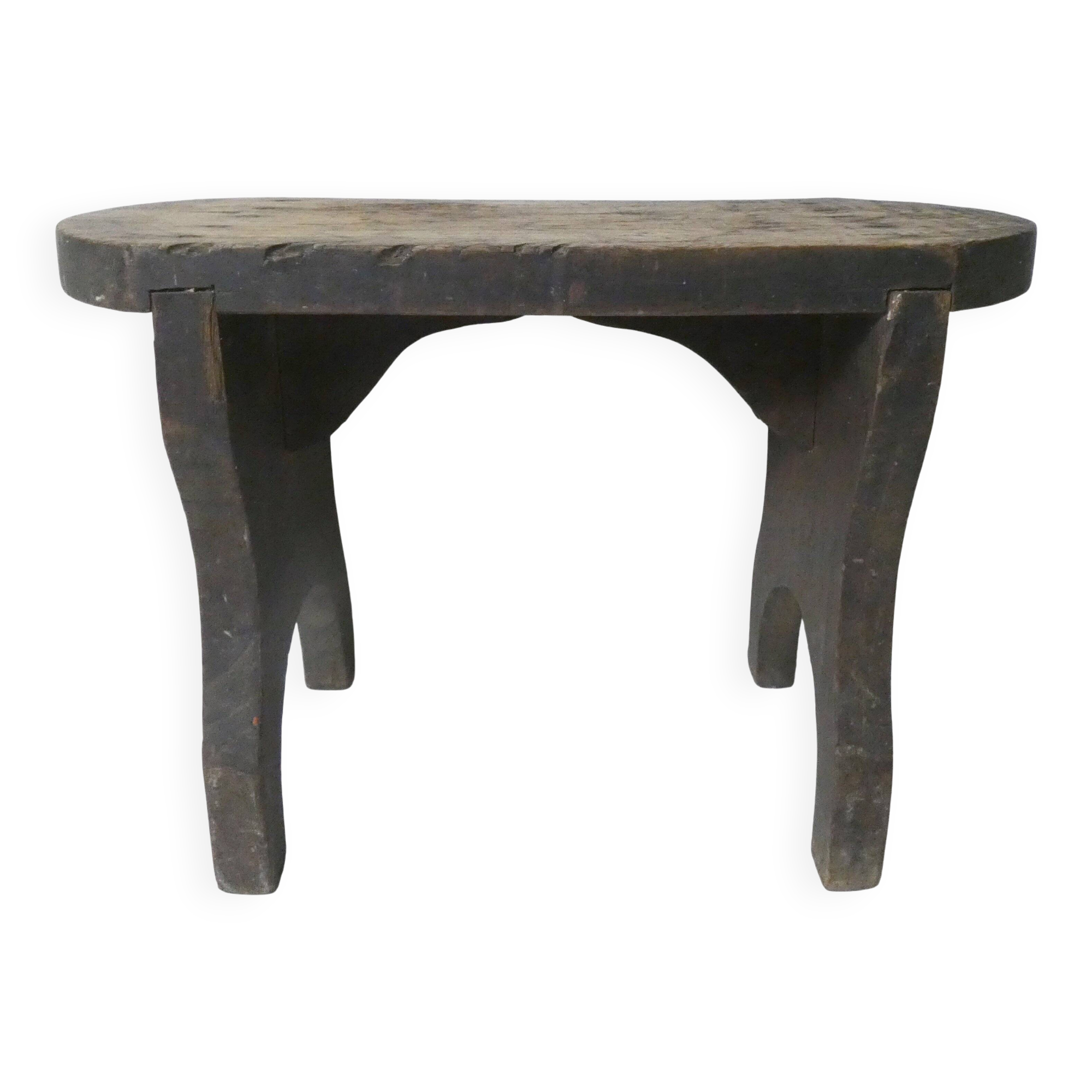 old small vintage wooden bench