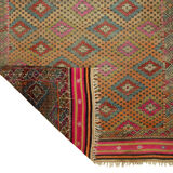 Anatolian handmade kilim rug 312 cm x 190 cm