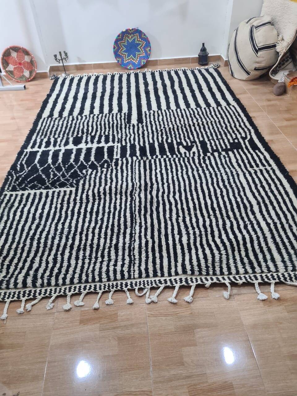 Handmade Berber wool rug 300X200 cm