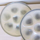 4 oyster plates Moulin des Loups 2106174
