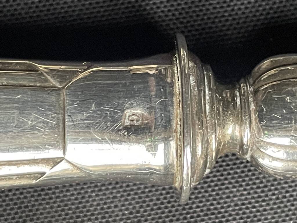 Salad serving cutlery in a box – Art Deco