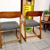 Baumann sled chairs
