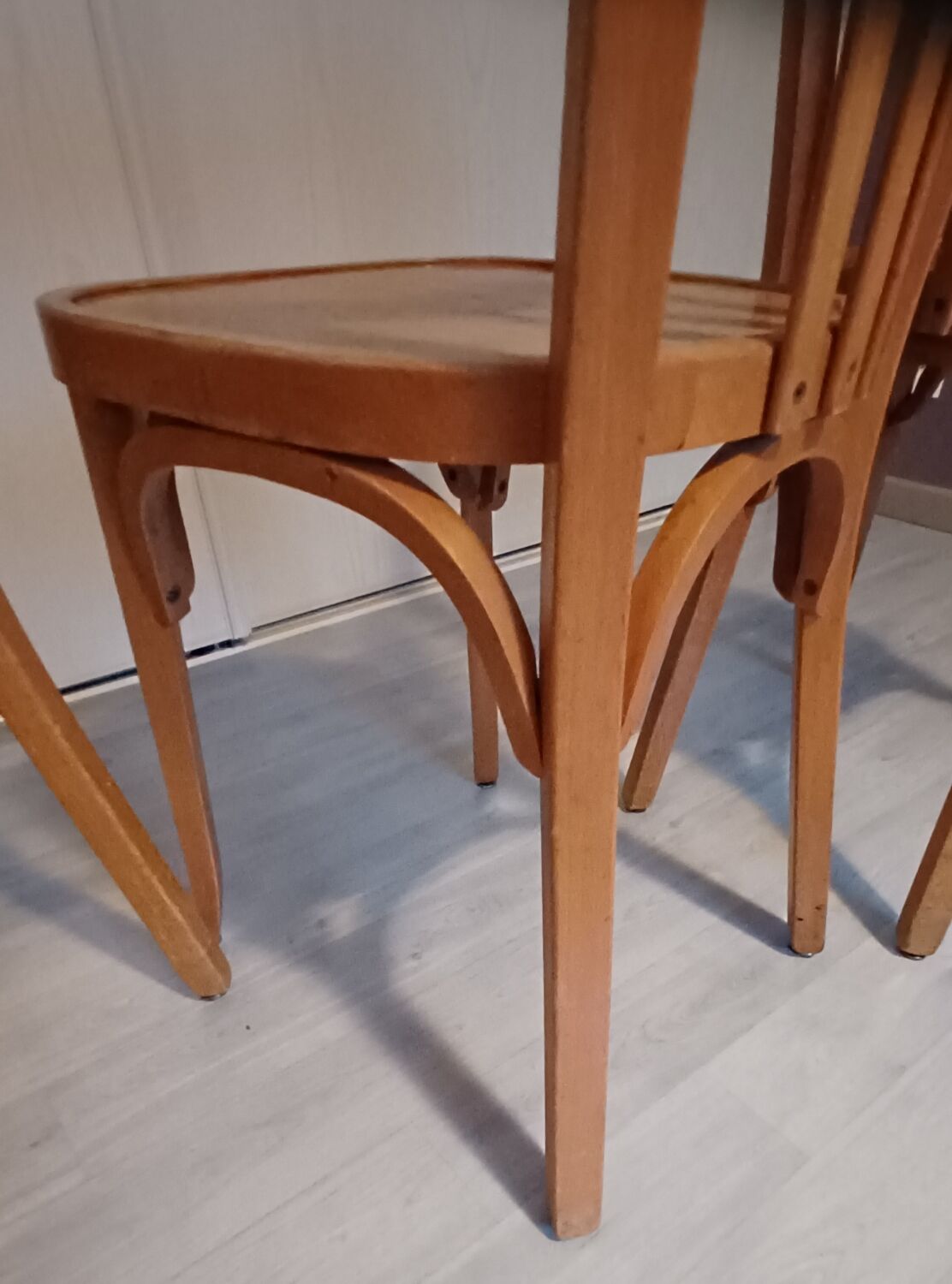 Set of 4 Baumann bistro chairs