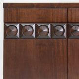 Crédence de Buffet Brutaliste Vintage