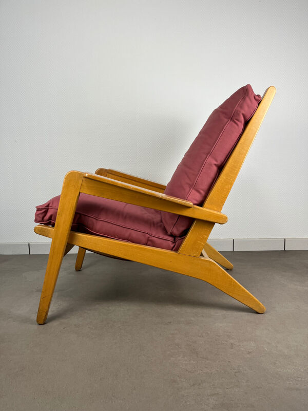 Fauteuil FS 105 par Pierre Guariche pour Free Span