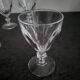 4 button-foot aperitif glasses model Rambouillet Christal d'Arques