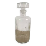 Cylindrical whiskey decanter