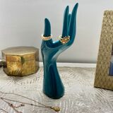 Soliflore wears vintage hand rings