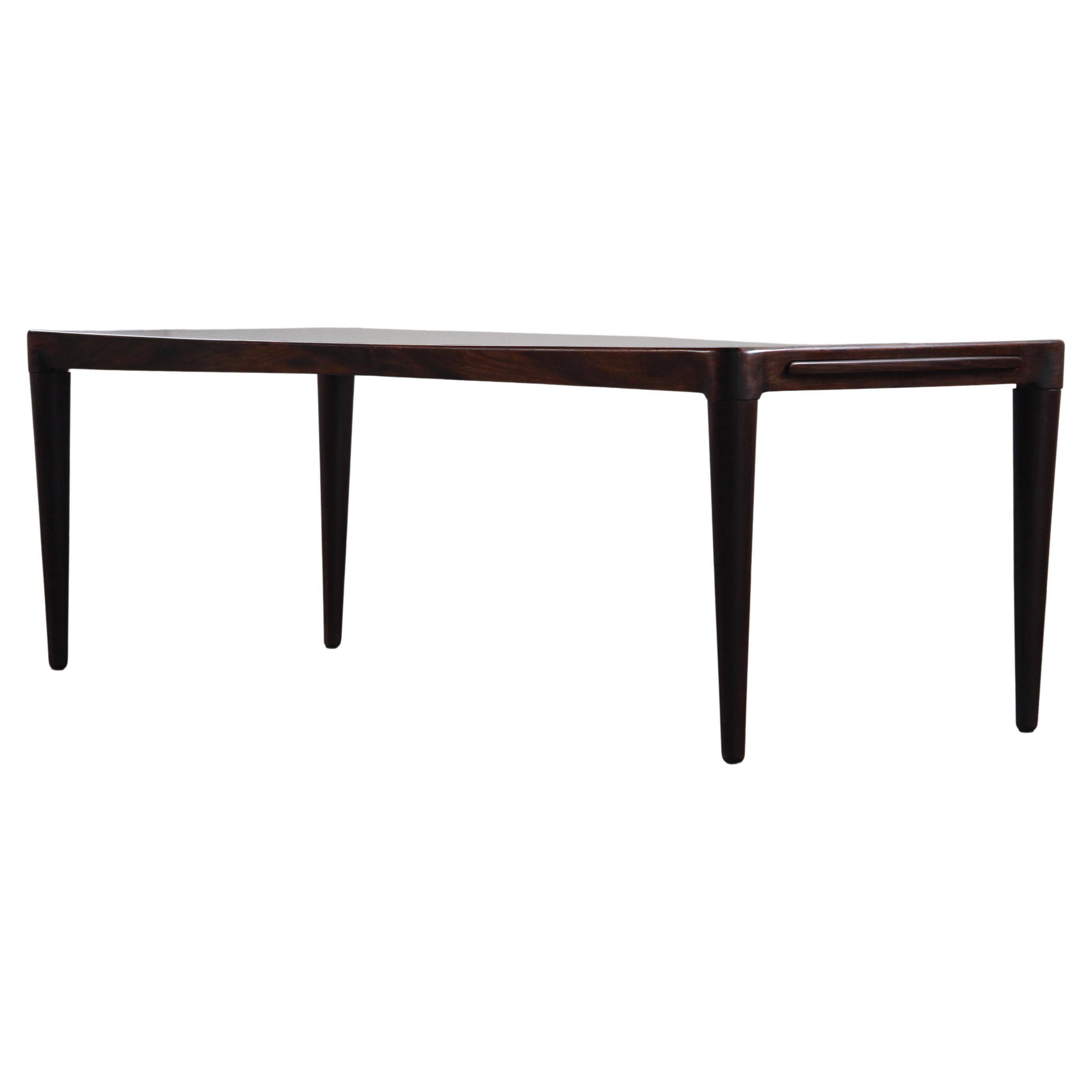 Vintage 1960s Rosewood Coffee Table, B.C. Møbler Vejle, Denmark
