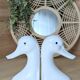 Vintage duck bookends (D-0036)