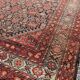 Oriental carpet malayer ancient persian iran. handmade 113 x 400 cm