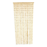Wooden bead curtain