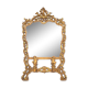 Un grand miroir à cadre doré, Italie, première moitié du XXe siècle.