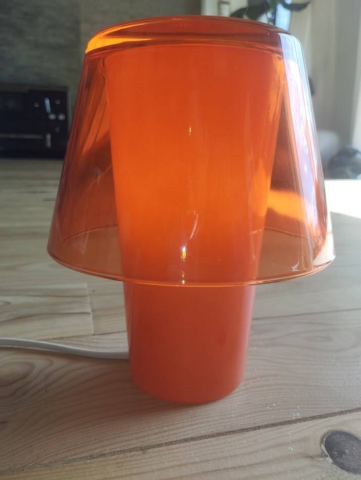 Ikea Gavik orange lamp – vintage design from the 70s/80s.