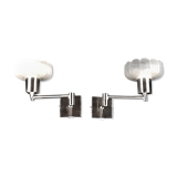 Pair of wall lamps