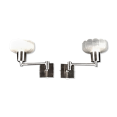 Pair of wall lamps