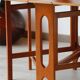 Scandinavian drop-leaf table – Bendt Winge – Teak and beech – 1950s/60s