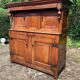 Old 18th century 2-part solid oak dresser