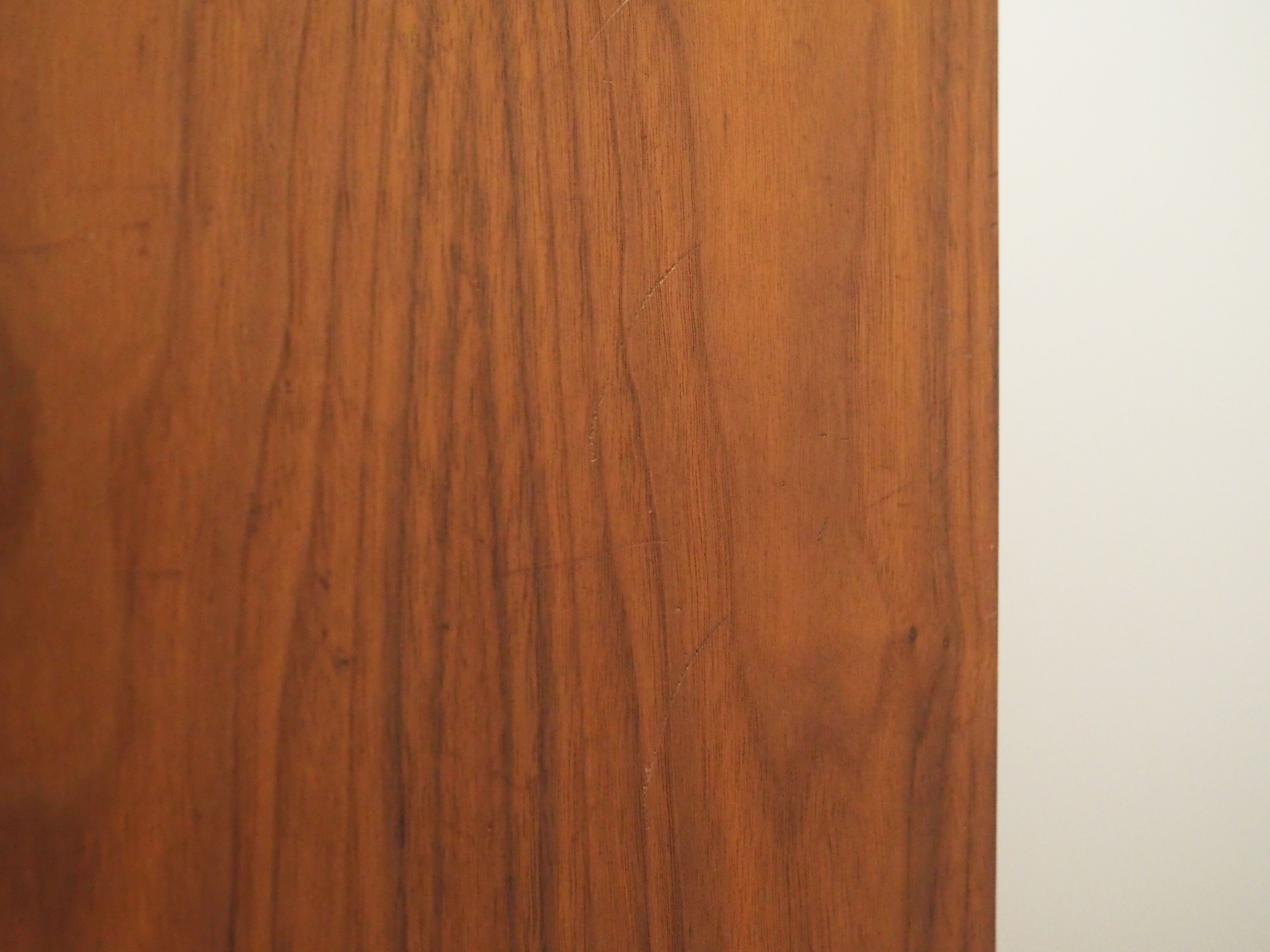 Walnut bookcase, Danish design, 1970s, production Hundevad