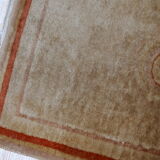 Chinese carpet Art Deco handmade 64x97cm 1970